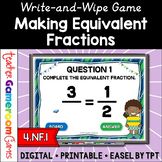 Equivalent Fractions Powerpoint Game | No Prep Digital Res