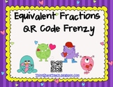 Equivalent Fractions QR Code Frenzy