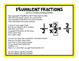 Equivalent Fractions Song