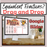 Equivalent Fractions:Test Review/ Digital Resource: Drag a