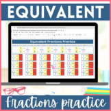 Equivalent Fractions Worksheet Guided Video Lesson & Google Sheet