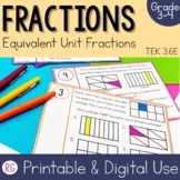 Equivalent Fractions Worksheets and Game | Equivalent Unit