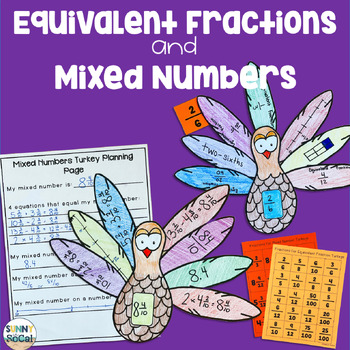 Preview of Equivalent Fractions and Mixed Numbers