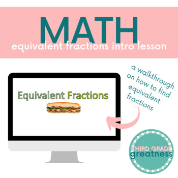 Preview of Equivalent Fractions intro Lesson