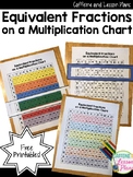 Equivalent Fractions on a Multiplication Chart