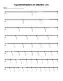 Equivalent Fractions on a Number Line 0-1 (labeled)