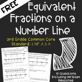 Free Equivalent Fractions on a Number Line