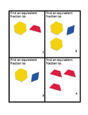 Equivalent Mixed Number Manipulative Task Cards