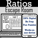 Equivalent Ratios Activity: Digital Escape Room (Virtual M