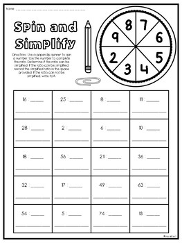 Equivalent Ratios - NO PREP ACTIVITIES **CCSS & TEKS ALIGNED*** by Miss ...