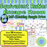 Equivalent Ratios & Ratio Tables Digital Google Self-Check