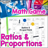 Equivalent Ratios and Proportional Relationships Game - 6t