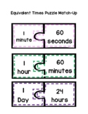 Equivalent Time Puzzle Match-Up