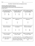 Equivalent and Comparing Fractions Choice Board Activity