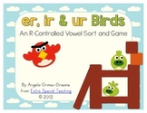 Er, Ir, and Ur Birds - An R-Controlled Vowel Game
