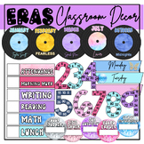 Eras Classroom Decor - Editable Decor Bundle