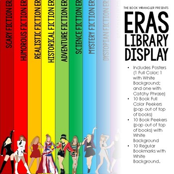 Preview of Eras Classroom or School Library Display