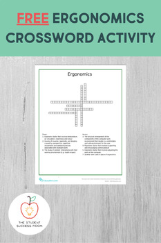 Preview of Ergonomic Crossword