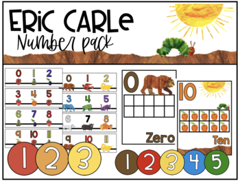 Preview of Eric Carle: All About Numbers