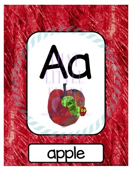 Preview of Eric Carle Alphabet
