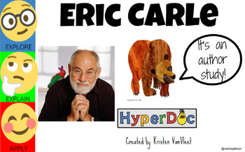 Preview of Eric Carle Art Project PPT Slides Instructions and videos