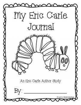 Preview of Eric Carle Author Study - Reader's Response Journal for Spring