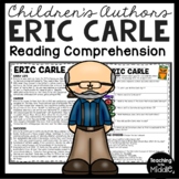 Author Eric Carle Biography Reading Comprehension Hungry C