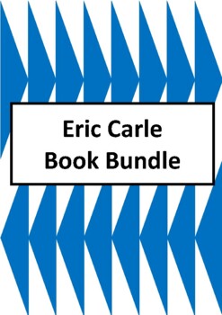 Preview of Eric Carle Book Bundle - Worksheets for 10 Picture Books - Author Study