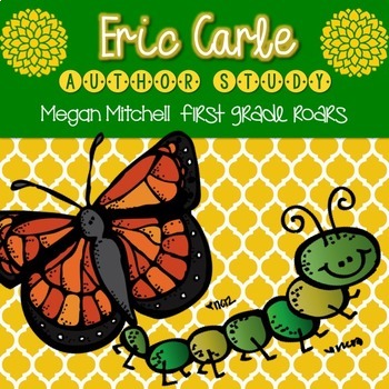 Preview of Eric Carle Book Companion Activities Reading Comprehension