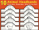Eric Carle Brown Bear, What Do You See?-Animal Headbands