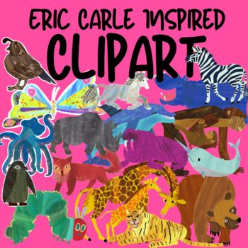 eric carle animal illustrations