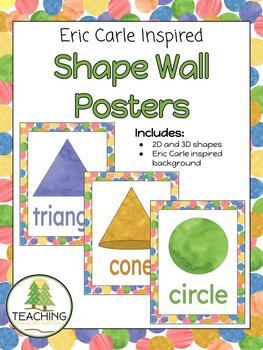 Eric carle shapes | TPT