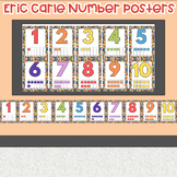 Eric Carle Number Posters For Classroom Decor