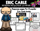 Eric Carle Reading Response Journal--Author Study for K-2