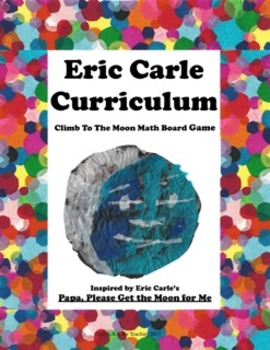 Preview of Eric Carle Papa, Please Get the Moon for Me Common Core Math Board Game