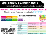 EC Teacher Planner EDITABLE Headers, Lesson Plan Templates