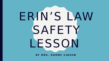 erin's law presentation for students