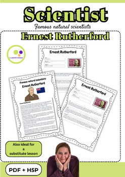 Preview of Ernest Rutherford | Scientist | PDF H5P | Chemist | Chemistry