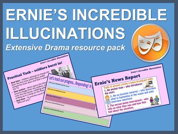 Preview of Ernie's Incredible Illucinations: Extensive Drama resource pack
