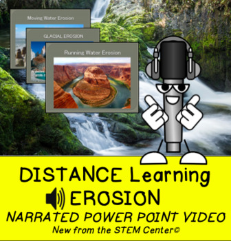 Preview of Erosion Distance Learning Narrated Power Point Video