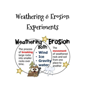 Erosion Experiments Packet by Blooming Bilinguals | TpT