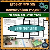 Erosion Activity and Project STEM Conservation NGSS Middle