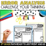 3rd Grade Math Error Analysis 3rd Math Problem of the Day 