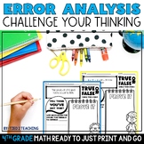 4th Grade Math Error Analysis Math Problem of the Day Dail