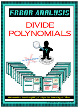 Preview of Error Analysis - Divide Polynomials