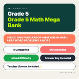 Error Analysis In Math - Math Practice Grades 5–5