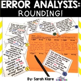 Error Analysis: ROUNDING! {A 3rd Grade Review Hunt}