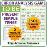 Error Analysis - To Be - Present Simple Tense