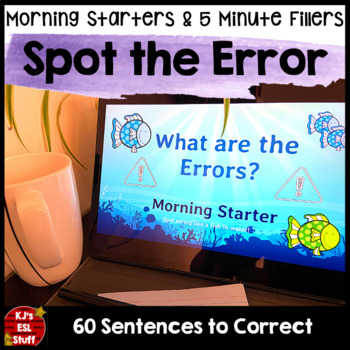Preview of Error Correction Morning Starters and Five Minute Fillers