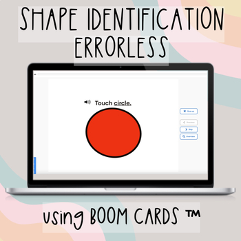 Preview of Errorless 2D Shape Identification with Boom Cards